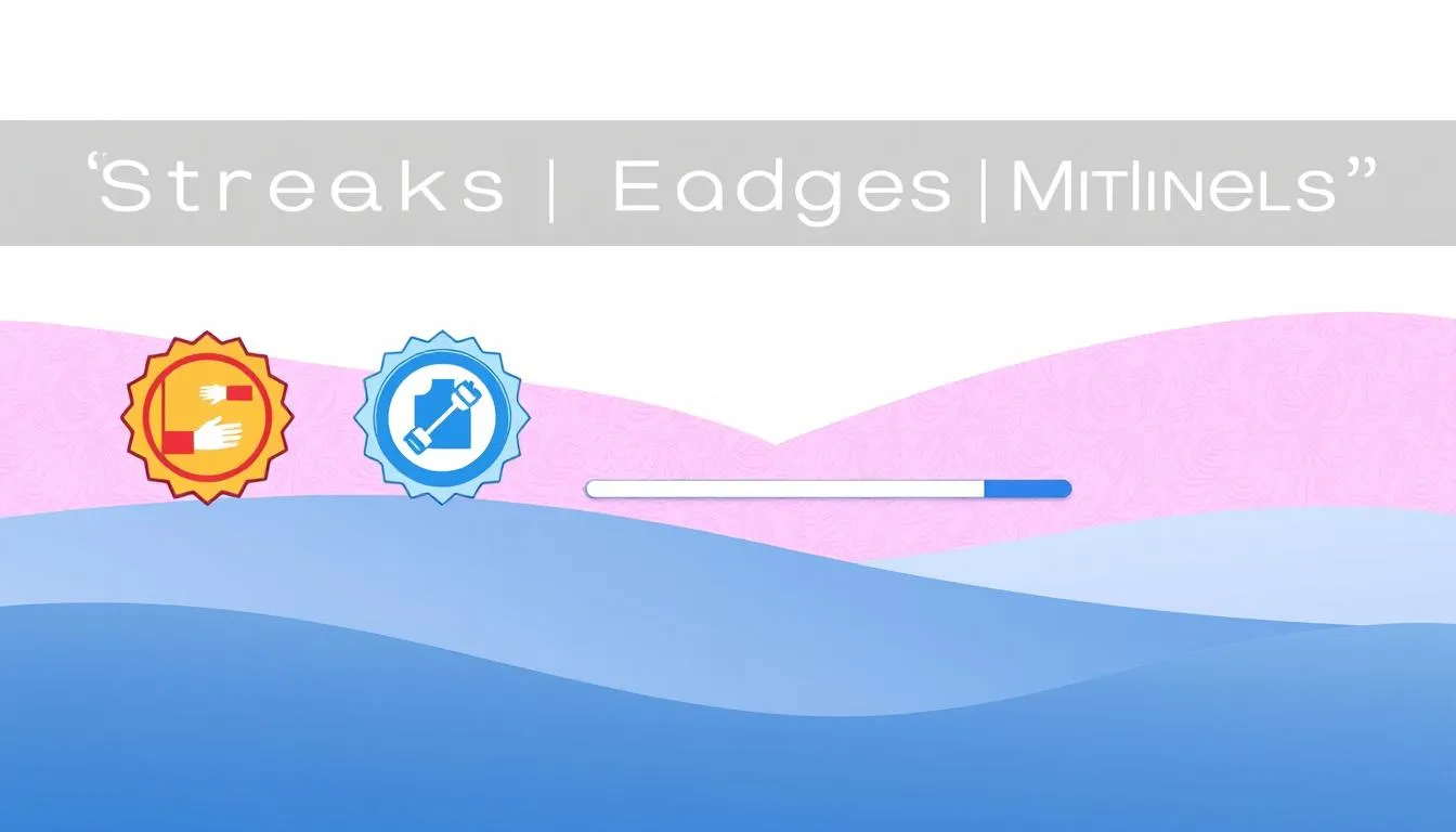 streaks badges milestone