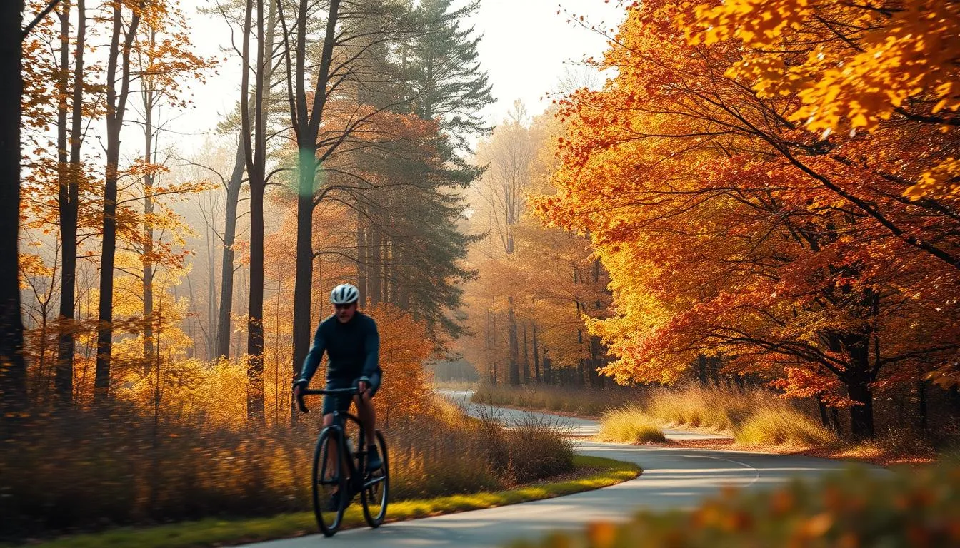 fall cycling