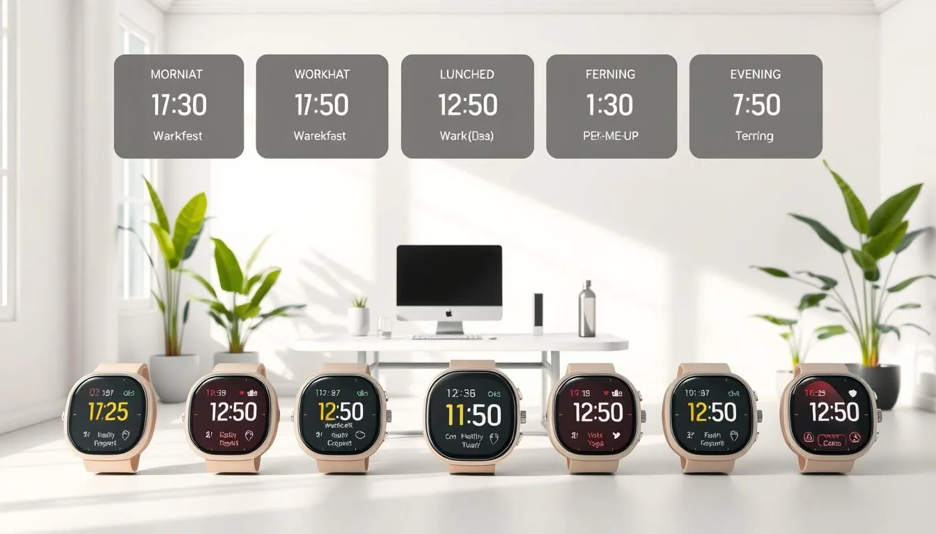 schedule throughout day
