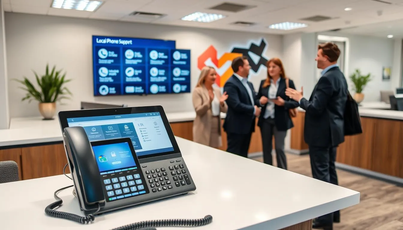 local phone support