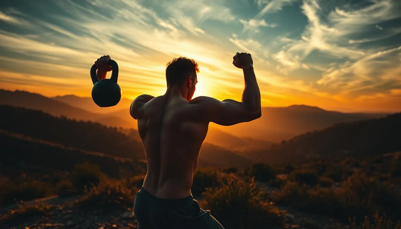 kettlebell EMOM workout